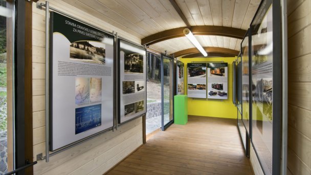 Expozícia na železničnej stanici