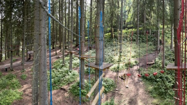 Lanový park Tarzánia 9