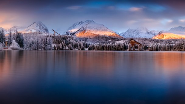 Jazero Štrbské Pleso 3 Autor: Jozef Mačutek