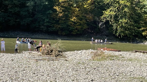 Pltníctvo Dunajec, splavovanie prielomu Dunajca - Pieniny Červený Kláštor 15