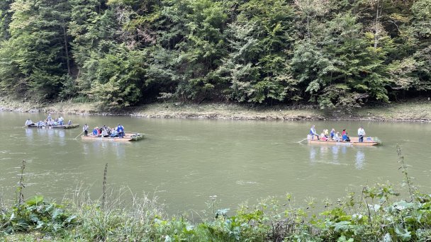 Pltníctvo Dunajec, splavovanie prielomu Dunajca - Pieniny Červený Kláštor 16
