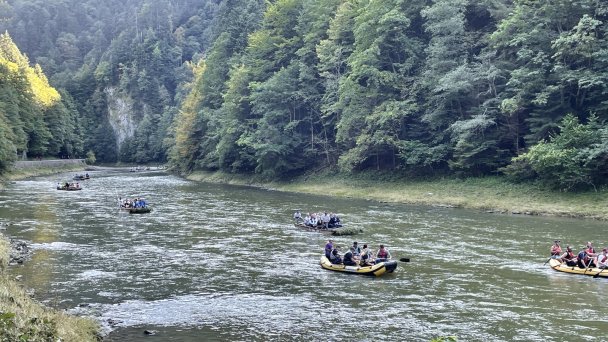 Pltníctvo Dunajec, splavovanie prielomu Dunajca - Pieniny Červený Kláštor 13