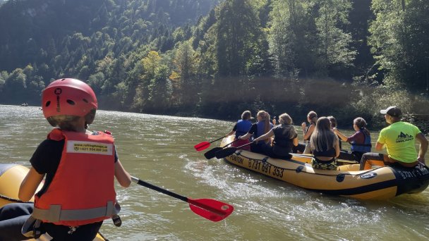Pltníctvo Dunajec, splavovanie prielomu Dunajca - Pieniny Červený Kláštor 10