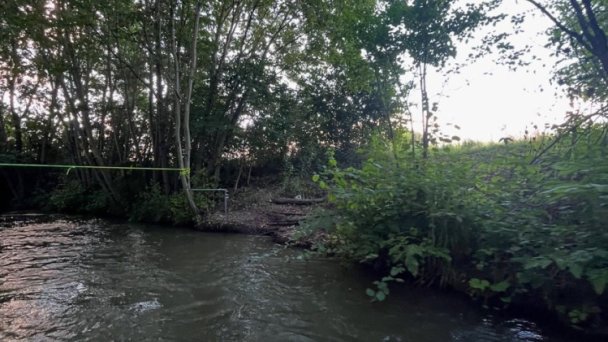 Žilinský Baťov kanál – Splavy na biokoridore pri Vodnom diele 6