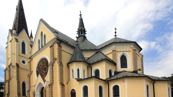 Bazilika Panny Márie na Mariánskej Hore Autor: Karelj Zdroj: https://upload.wikimedia.org/wikipedia/commons/9/98/Levo%C4%8Da_Bazilika_Mari%C3%A1nsk%C3%A1_hora_2015_2.jpg Bazilika Panny Márie na Mariánskej Hore Autor: Karelj Zdroj: https://upload.wikimedia.org/wikipedia/commons/9/98/Levo%C4%8Da_Bazilika_Mari%C3%A1nsk%C3%A1_hora_2015_2.jpg