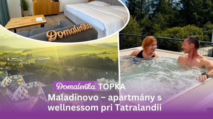 Domalenka TOPKA - Maladinovo na Liptove | apartmány s wellnessom pri Tatralandii a ZOO Kontakt