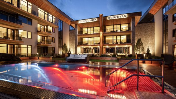 Hrebienok Resort s výhľadom na Tatry Hrebienok Resort s výhľadom na Tatry
