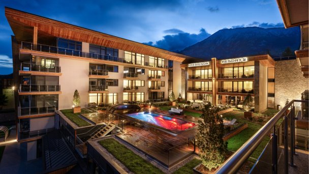 Hrebienok Resort s výhľadom na Tatry Hrebienok Resort s výhľadom na Tatry