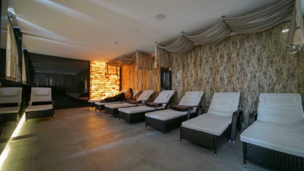 Wellness relaxačná miestnosť v 4-hviezdičkovej časti Hrebienok Resortu Wellness relaxačná miestnosť v 4-hviezdičkovej časti Hrebienok Resortu