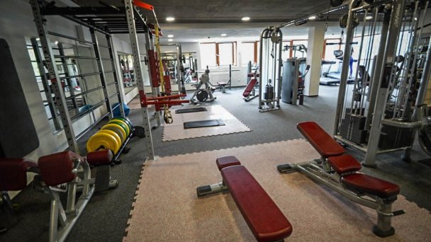 Fitness centrum v 4-hviezdičkovej časti Hrebienok Resortu 3