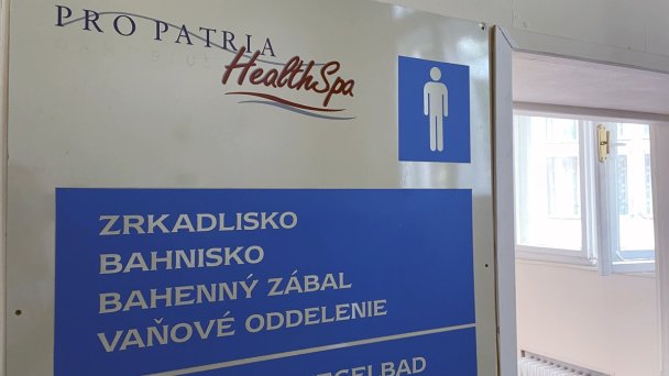 Informačná tabuľa procedúr Hotela Pro Patria