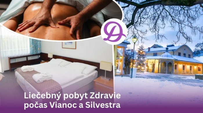 Zdravie v Piešťanoch - Vianočný a Silvestrovský pobyt so slávnostným galavečerom a programom