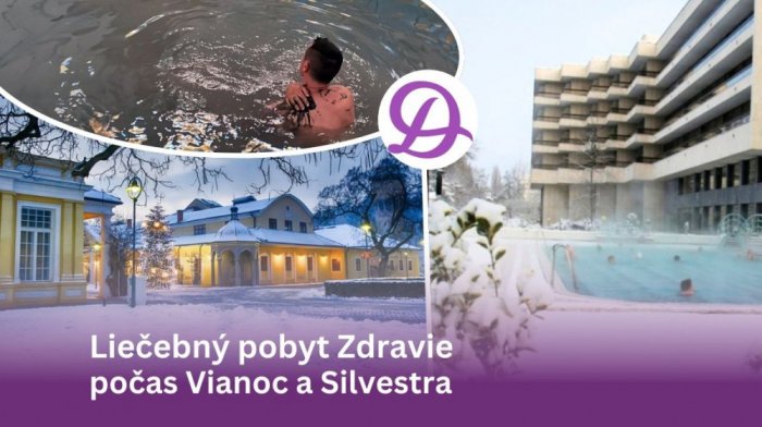 Zdravie v Piešťanoch - Vianočný a Silvestrovský pobyt so slávnostným galavečerom a programom