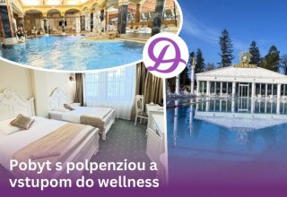 Ubytovanie s polpenziou a vstupom do termálnych bazénov, wellness a fitness