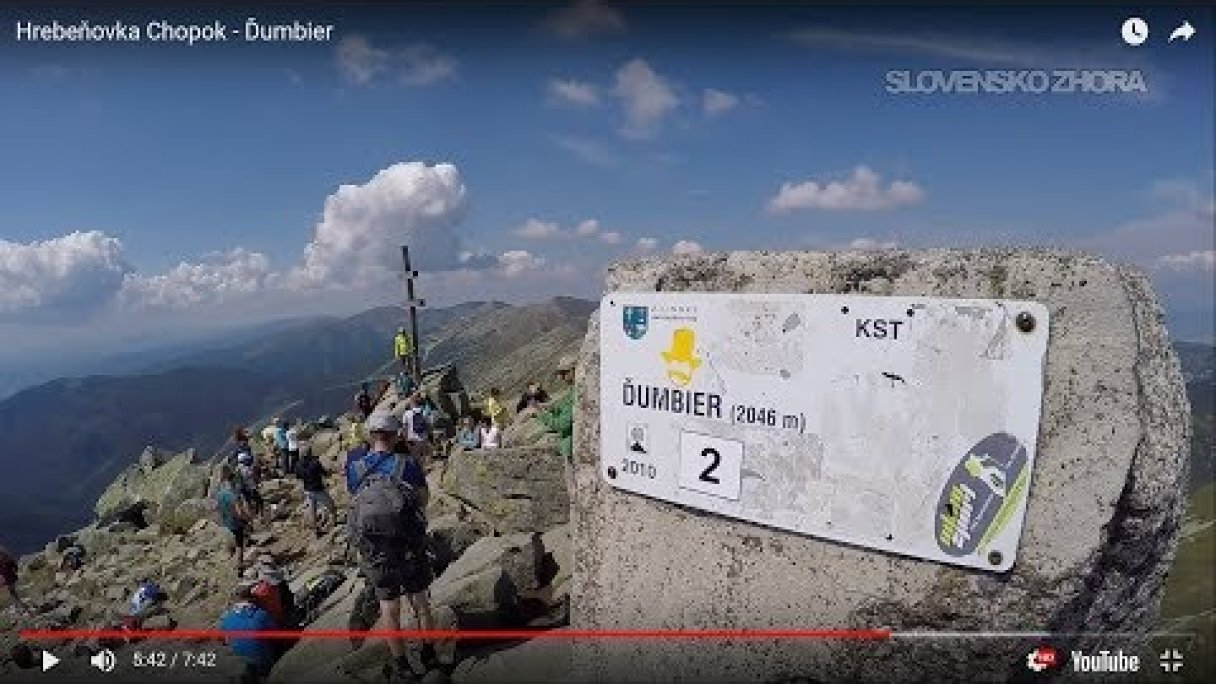 Hrebeňovka Chopok - Ďumbier Autor: SLOVENSKO ZHORA Zdroj: https://www.youtube.com/@SLOVENSKO-ZHORA