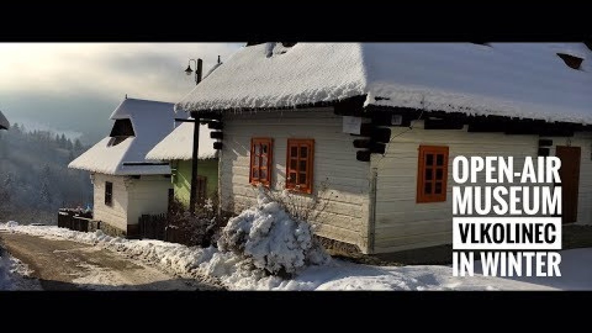 Vlkolinec v zime .... Open air museum Vlkolinec in winter  Autor: Marian Šimko Zdroj: https://www.youtube.com/@MarianSimko68