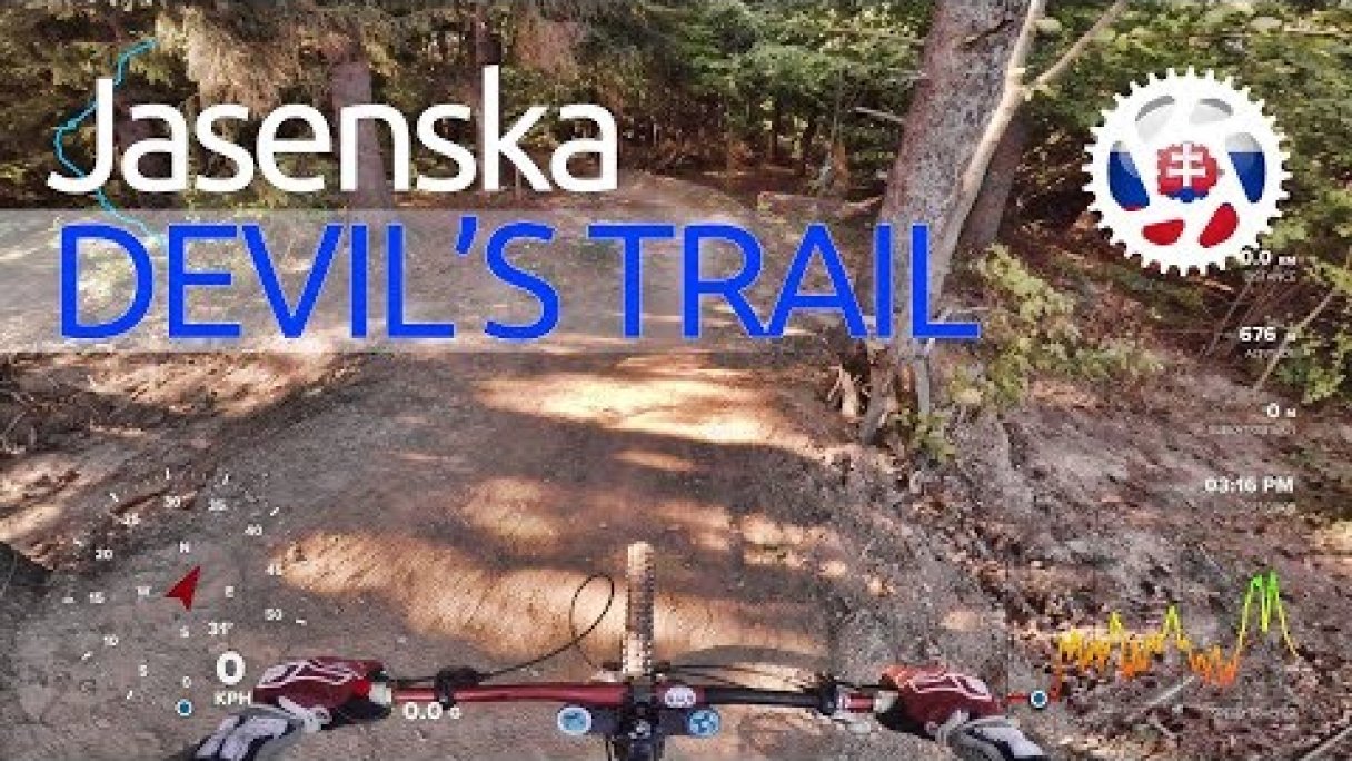 BIKEPARK Jasenska 2017 3. DEVIL'S TRAIL Prehliadka trate /s komentárom  @slovakbikeparks Autor: SlovakBikeparks Zdroj: https://www.youtube.com/@slovakbikeparks