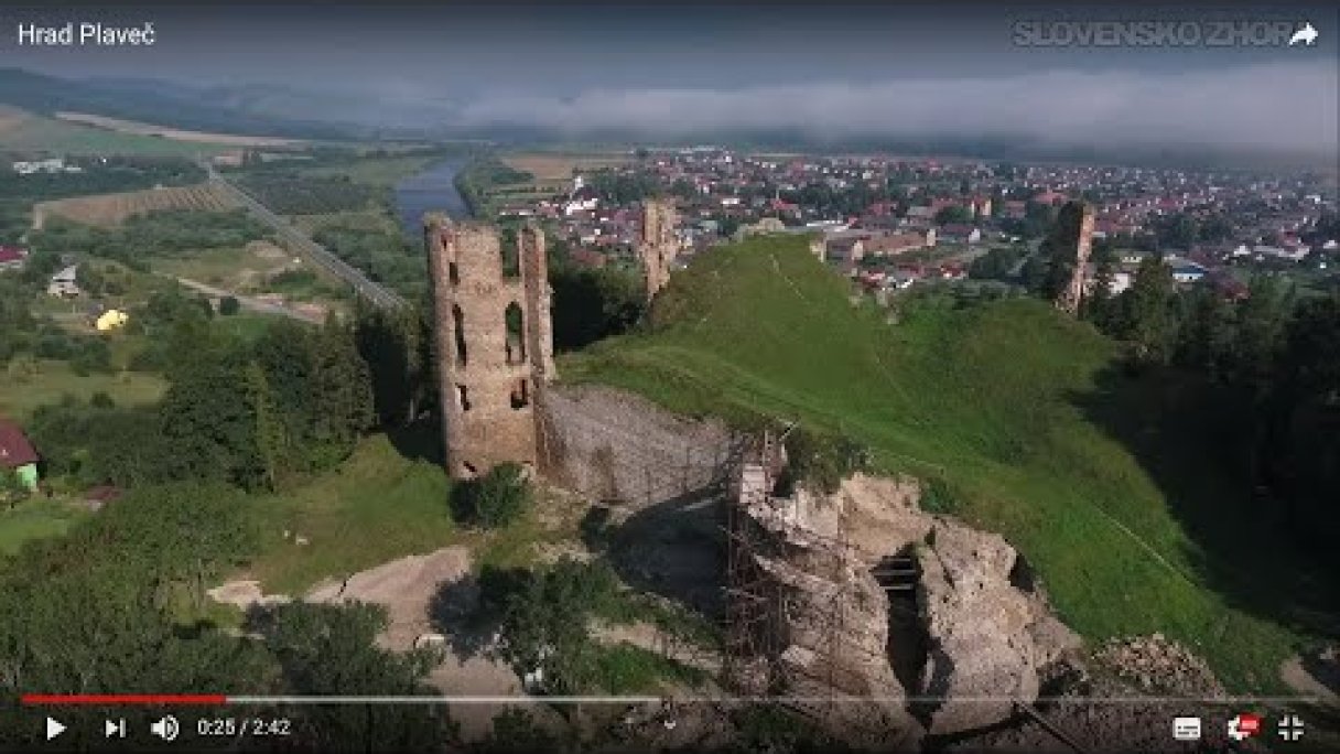 Hrad Plaveč Autor: SLOVENSKO ZHORA Zdroj: https://www.youtube.com/@SLOVENSKO-ZHORA Hrad Plaveč Autor: SLOVENSKO ZHORA Zdroj: https://www.youtube.com/@SLOVENSKO-ZHORA
