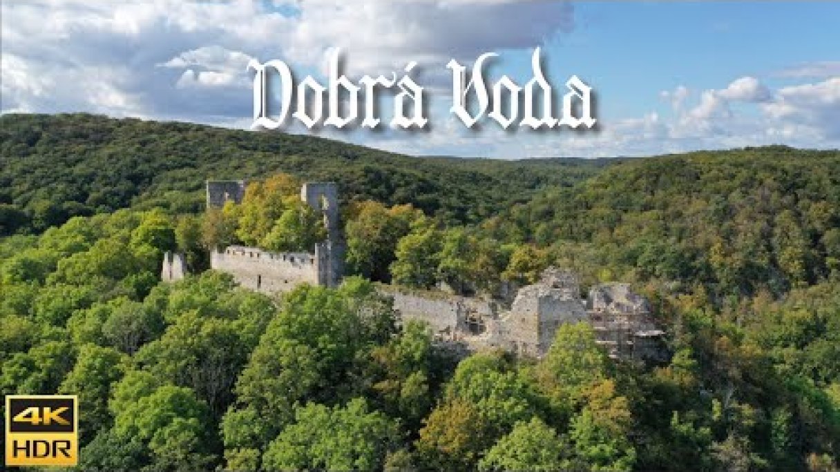 Hrad Dobrá Voda 4K Autor: Never Stop Exploring Zdroj: https://www.youtube.com/@neverstopexploringx