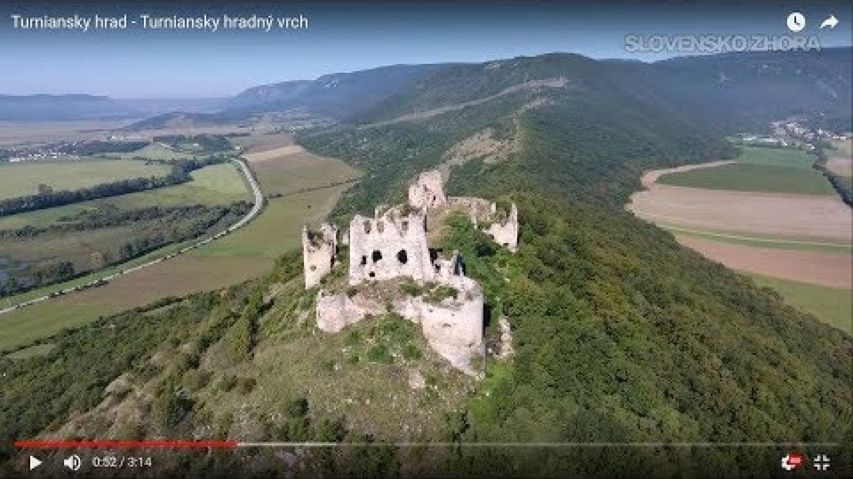 Turniansky hrad - Turniansky hradný vrch Autor: SLOVENSKO ZHORA Zdroj: https://www.youtube.com/@SLOVENSKO-ZHORA