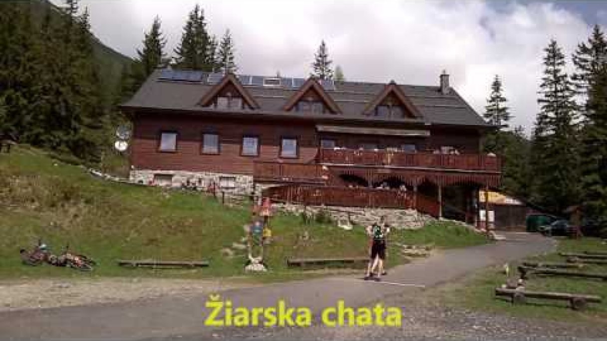 Žiarska chata a Šarafiový vodopád. Autor: Jano bello Zdroj: https://www.youtube.com/@janobello Žiarska chata a Šarafiový vodopád. Autor: Jano bello Zdroj: https://www.youtube.com/@janobello