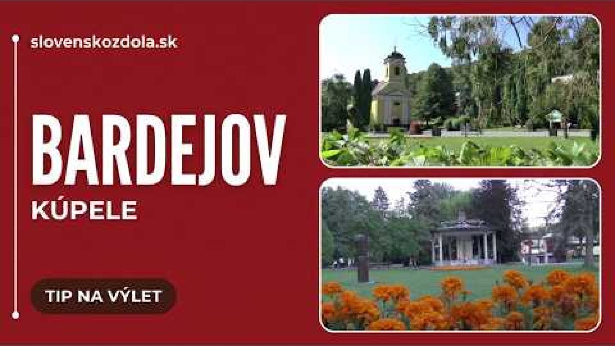 BARDEJOVSKÉ KÚPELE Autor: SLOVENSKO ZDOLA - Videoprezentácie miest a obcí Zdroj: https://www.youtube.com/@VIDEOSLOVENSKO334