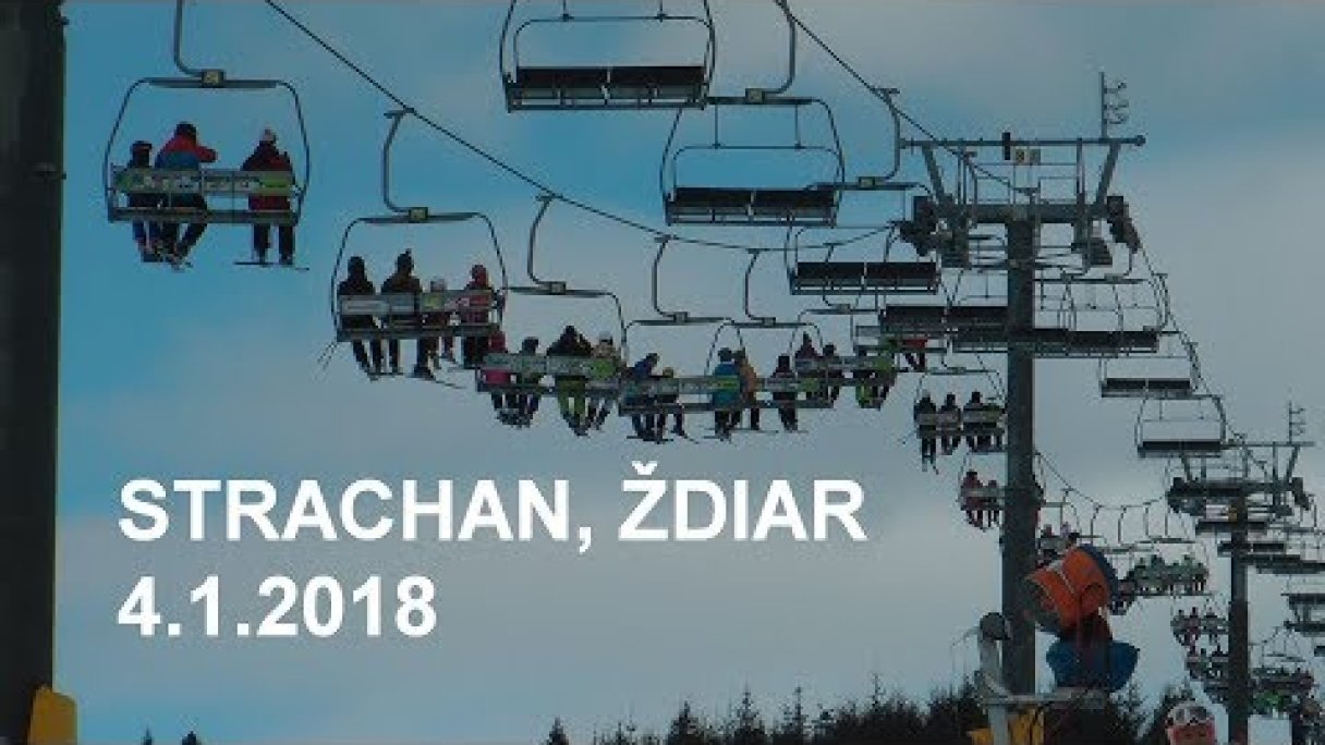 Lyžovačka Strachan, Ždiar, 4.1.2018 Autor: MSO Video Zdroj: https://www.youtube.com/@msovideo107