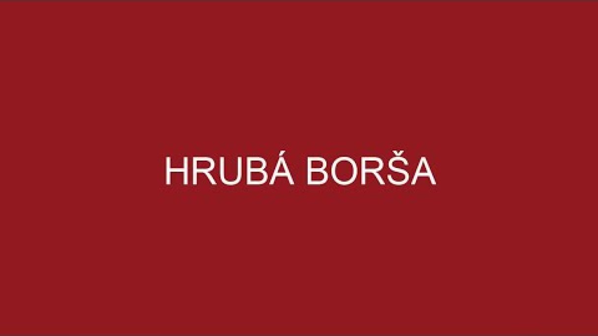 HRUBÁ BORŠA - GOLFOVÝ AREÁL Autor: SLOVENSKO ZDOLA - Videoprezentácie miest a obcí Zdroj: https://www.youtube.com/@VIDEOSLOVENSKO334