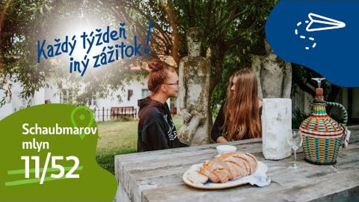 KAŽDÝ TÝŽDEŇ INÝ ZÁŽITOK! Schaubmarov mlyn 11/52 Autor: Malekarpaty.travel Zdroj: https://www.youtube.com/@malekarpaty.travel5838