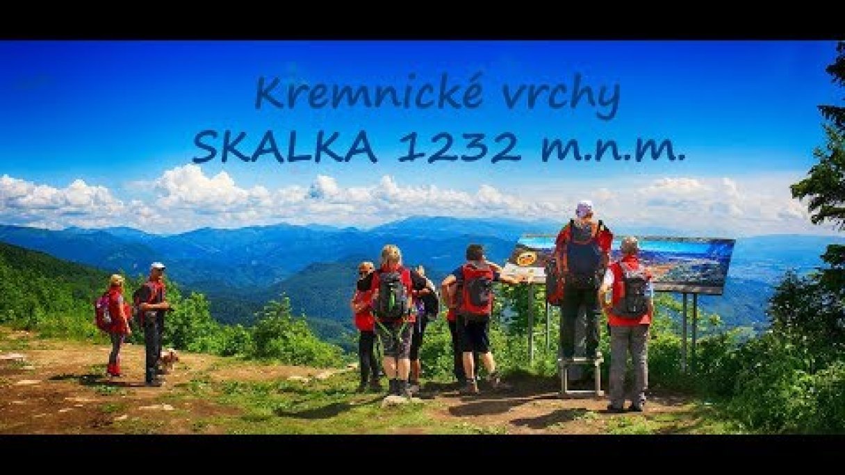 Kremnické vrchy - SKALKA 1232 m.n.m. Autor: Tomáš Grman  Zdroj: https://www.youtube.com/@hiking_tomas