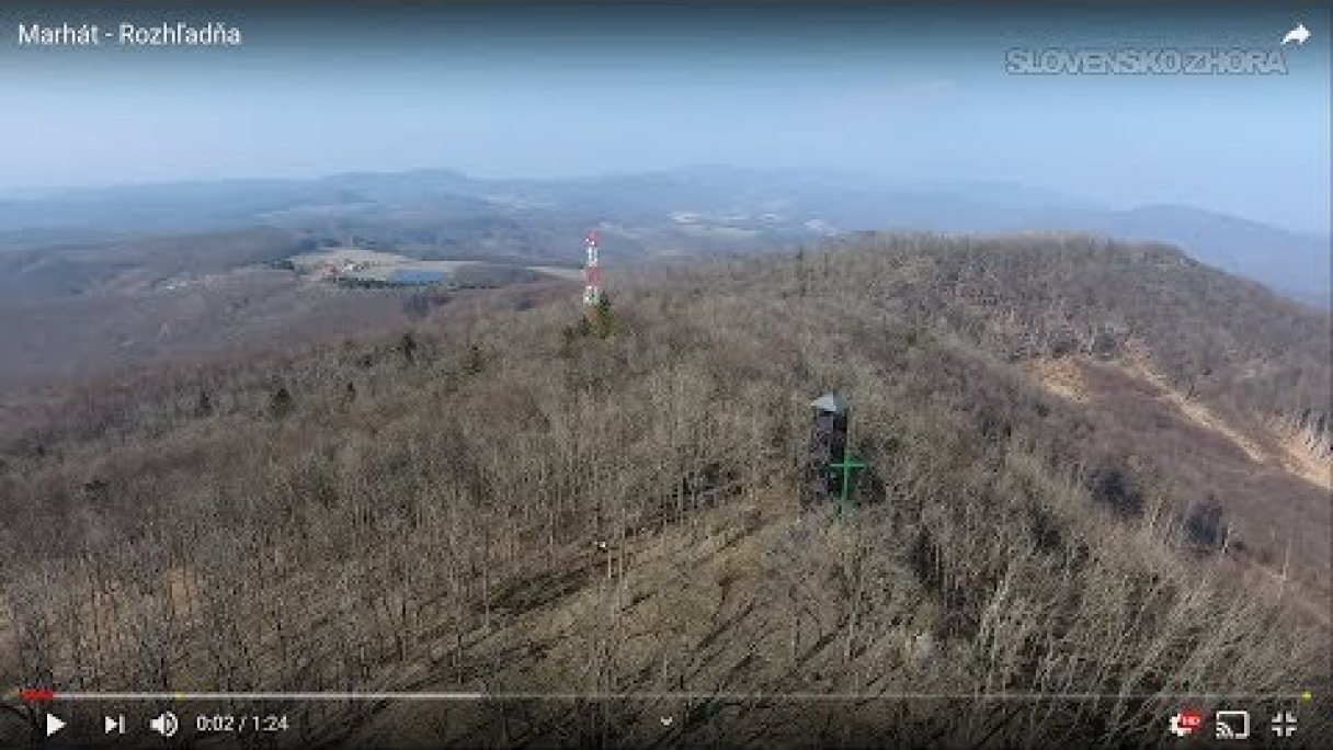 Marhát - Rozhľadňa Autor: SLOVENSKO ZHORA Zdroj: https://www.youtube.com/@SLOVENSKO-ZHORA