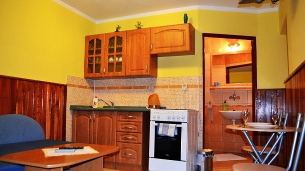 Apartmán Lomnica kuchyňa