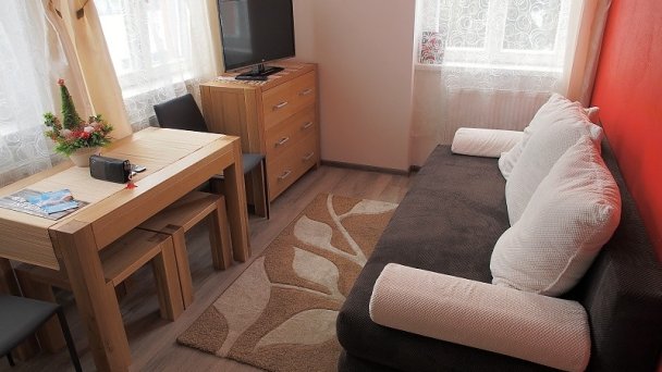 Apartmán 4B - obývacia časť Apartmán 4B - obývacia časť