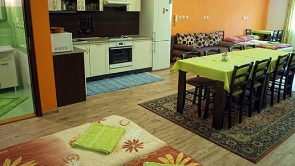 Apartmán prízemie kuchyňa Apartmán prízemie kuchyňa
