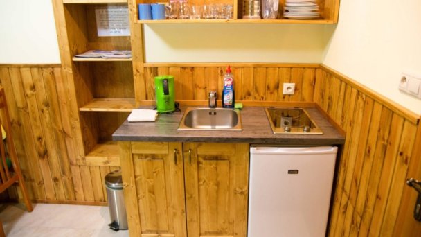 Kuchyňa v mezonetovom apartmáne Kuchyňa v mezonetovom apartmáne