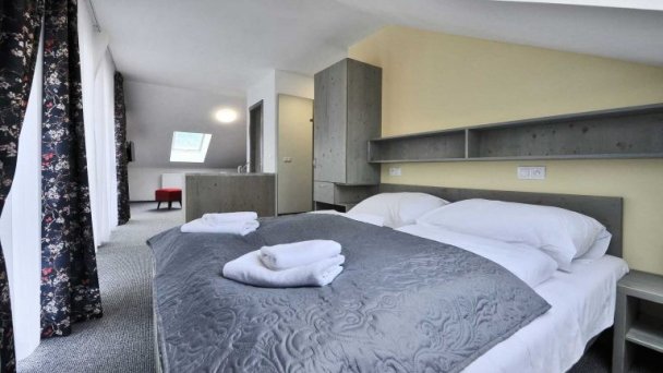 Jednospálňový apartmán podkrovie Jednospálňový apartmán podkrovie