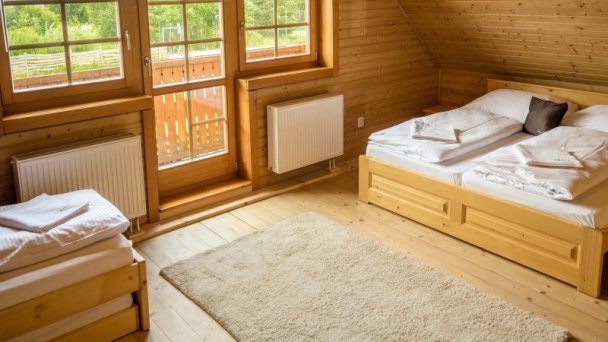 Spálňa Chata Drevenô