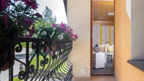Balkón štvorlôžková izba Privát Otília