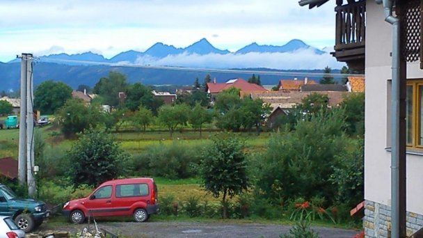 Výhľad na masív Vysokých Tatier