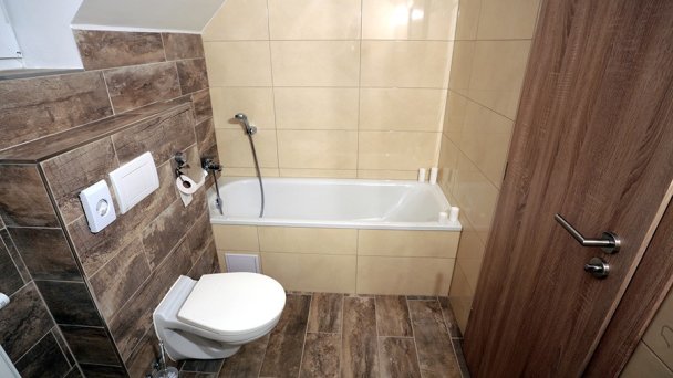 Sociálne zariadenie študio Sociálne zariadenie študio