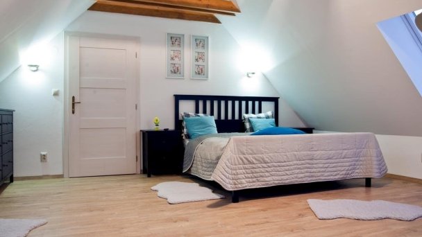 Apartmán Superior - spálňa.