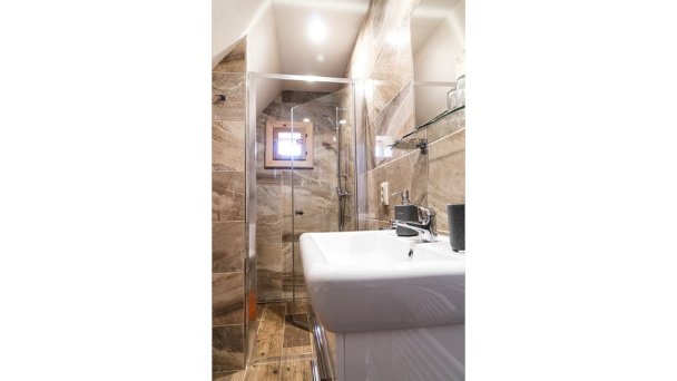 Sociálne zariadenie apartmán Kyseľ Sociálne zariadenie apartmán Kyseľ