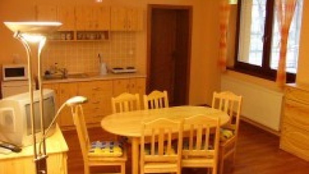 Kuchyňa apartmán prvé poschodie