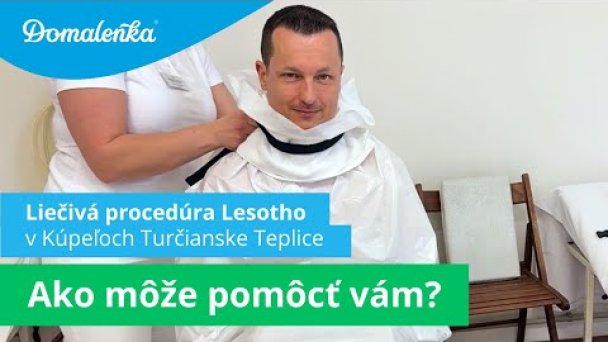 Procedúry v Kúpeľoch Turčianske Teplice: Lesotho (plynový zábal CO₂) Autor: Domalenka predtým Sorger Zdroj: https://www.youtube.com/@domalenka