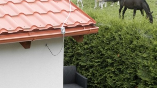 Pohľad bočný na terasu Pohľad bočný na terasu