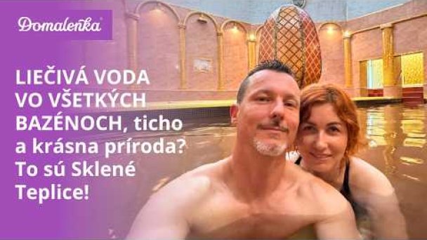 Kúpele Sklené Teplice: Liečivá voda, viac bazénov, ticho a krásna príroda  Autor: Domalenka predtým Sorger Zdroj: https://www.youtube.com/@domalenka