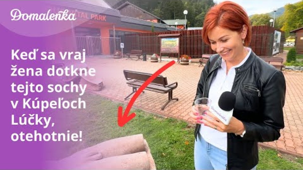 Kúpele Lúčky: Fenomén lúčanskej vody, krásna okolitá príroda, ktorá nás uchvátila a povestná socha Autor: Domalenka predtým Sorger Zdroj: https://www.youtube.com/@domalenka