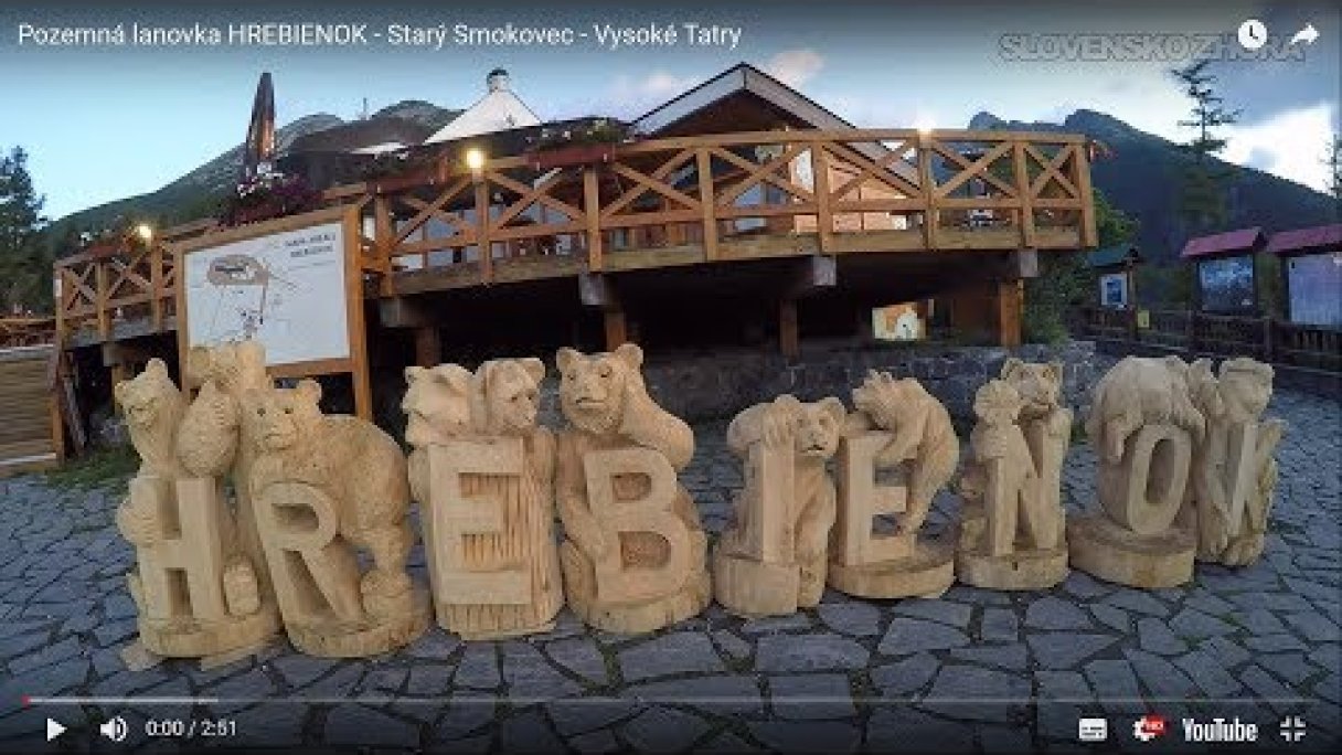 Pozemná lanovka HREBIENOK - Starý Smokovec - Vysoké Tatry Autor: SLOVENSKO ZHORA Zdroj: https://www.youtube.com/@SLOVENSKO-ZHORA