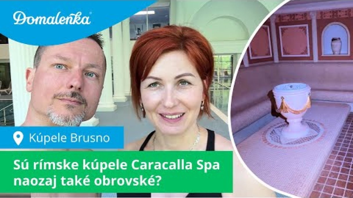 Kúpele Brusno: Sú rímske kúpele Caracalla Spa naozaj také obrovské? Autor: Domalenka predtým Sorger Zdroj: https://www.youtube.com/@domalenka