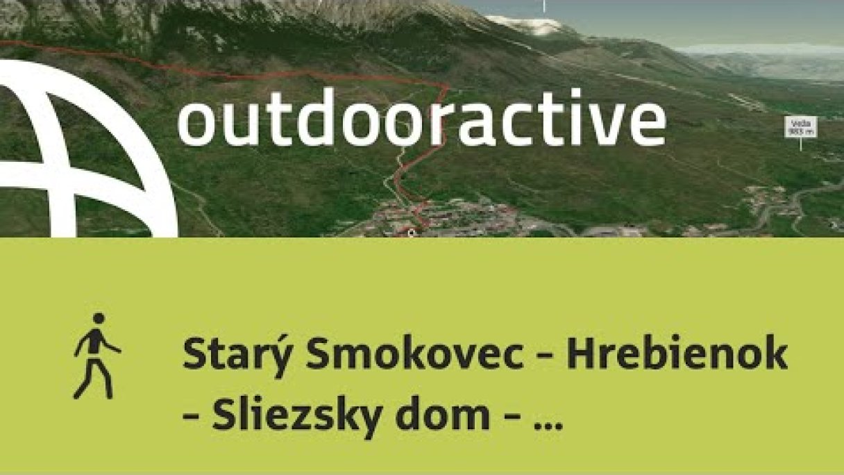 túra in Karpaty: Starý Smokovec - Hrebienok - Sliezsky dom - Hrebienok - Starý Smokovec Autor: Outdooractive – 3D Videos Zdroj: https://www.youtube.com/@outdooractive_routes